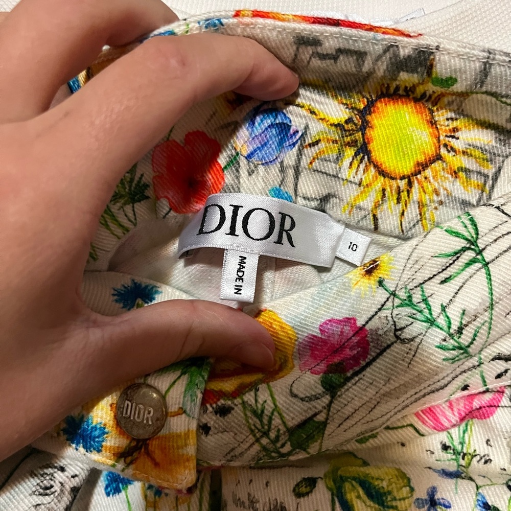 Authentic Dior matching set. Girls size 10.